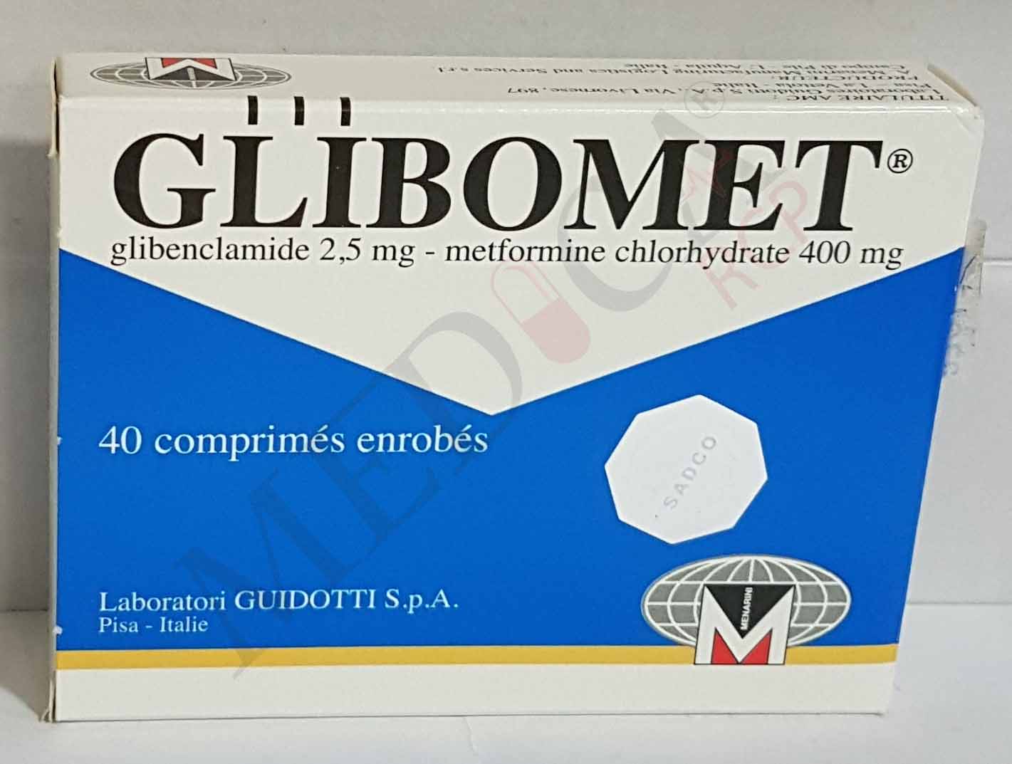 Glibomet 400/2.5mg